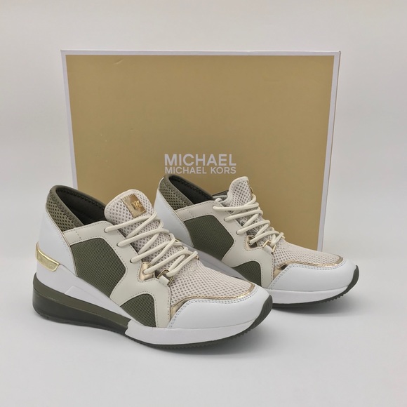 Michael Kors Liv Trainer Extreme Sneakers Shoes - Picture 5 of 8
